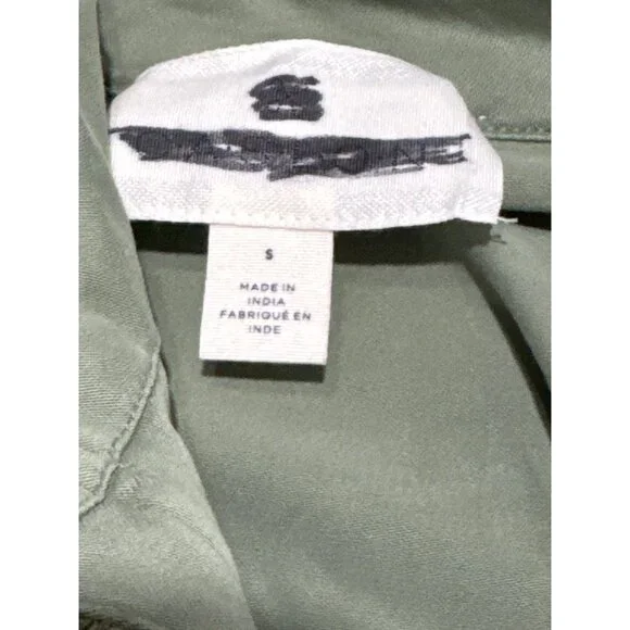 CASLON Green Crop Utility Jacket SMALL - Picture 5 of 10